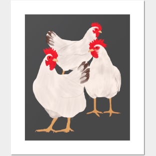 Chicken Illustration Posters and Art